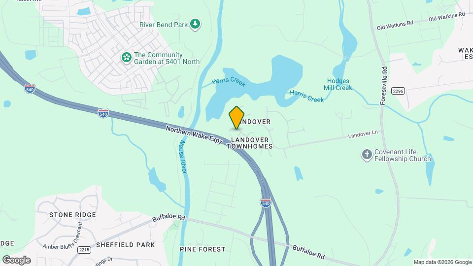 4808 Landover Keep Pl Map and Location Details