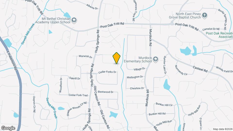 2816 Deerwood Trail Map and Location Details