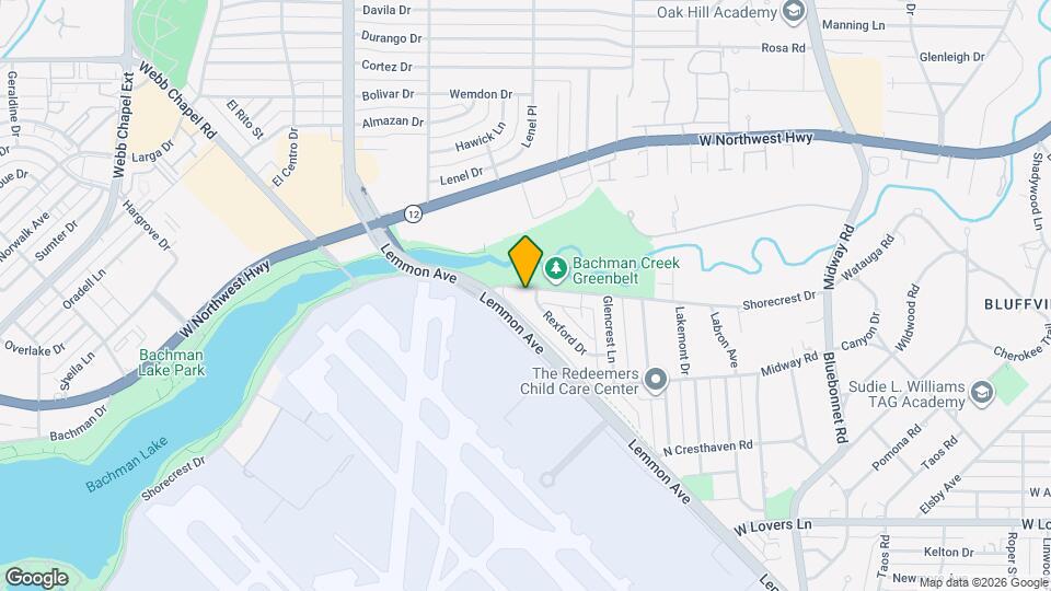 3778 Shorecrest Dr Map and Location Details