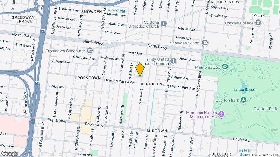 397 N Avalon St Map and Location Details