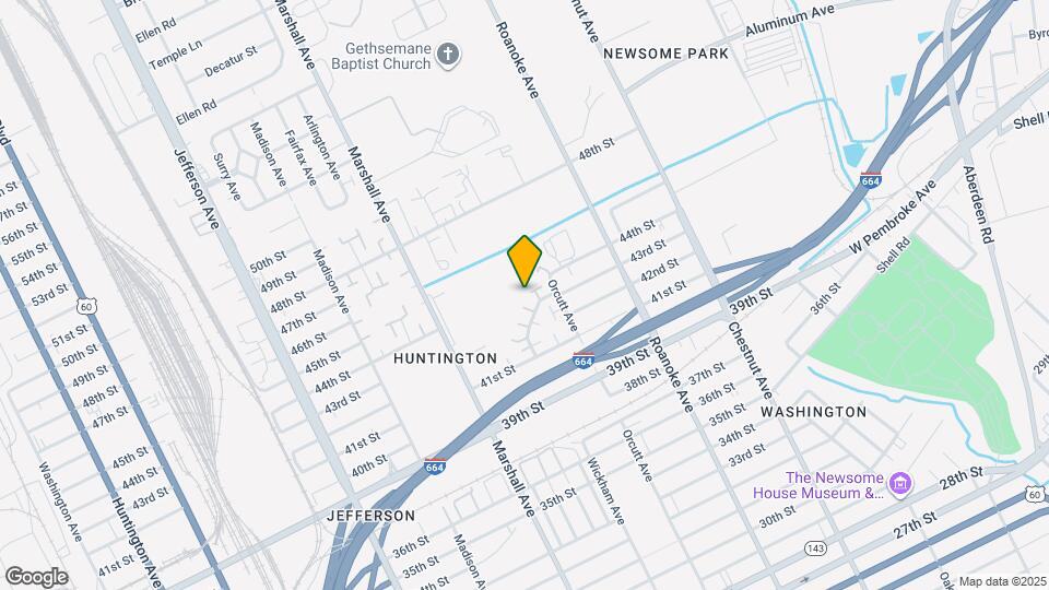 4313 Newsome Dr Map and Location Details