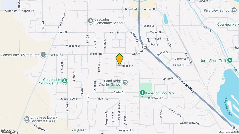 260 Hobbs St Map and Location Details