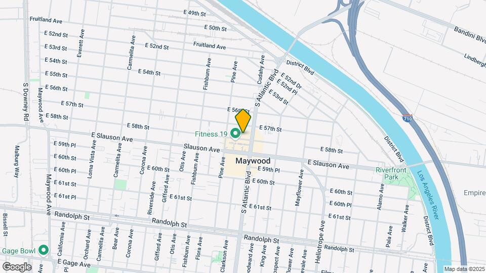 4437-4443 E 58th St Map and Location Details