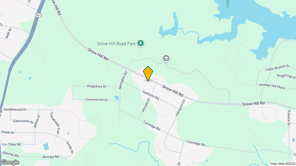 912 Snow Hill Rd Map and Location Details