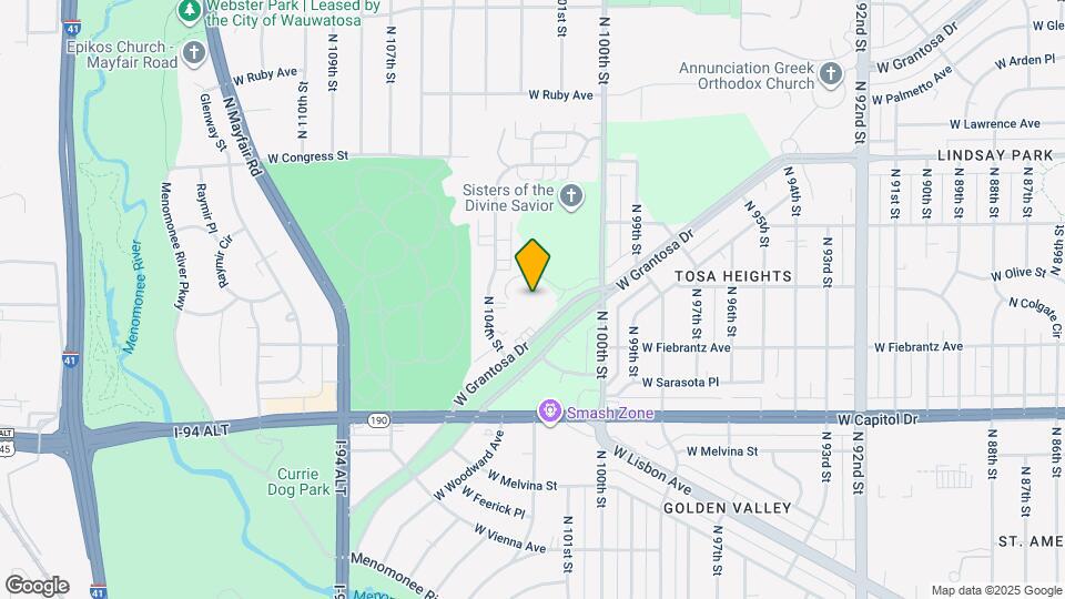 4215 N 100th St Map and Location Details