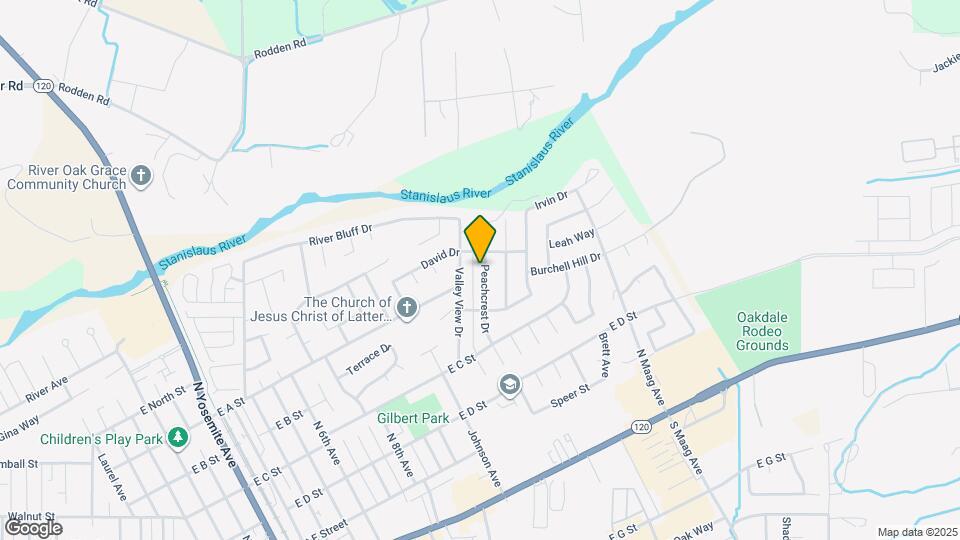 626 Peachcrest Dr Map and Location Details