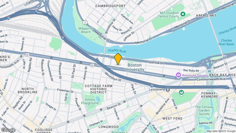 775 Beacon St Map and Location Details