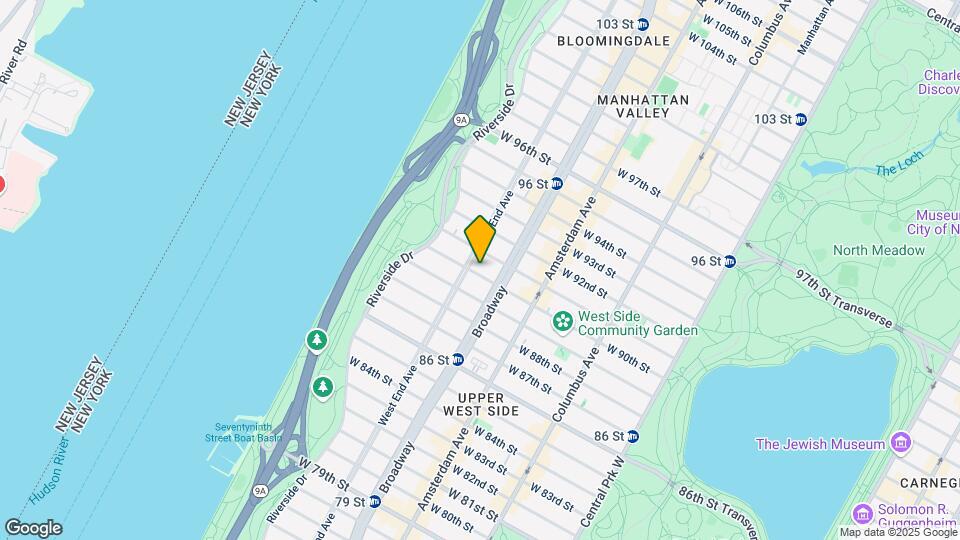 271 W 90th St Map and Location Details