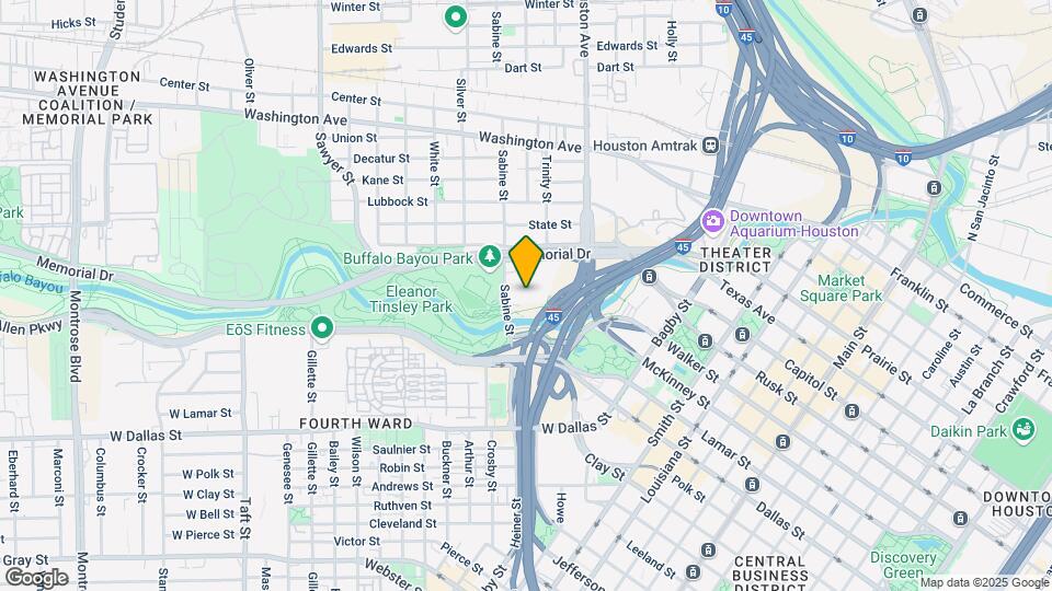 Sabine Street Lofts Map and Location Details