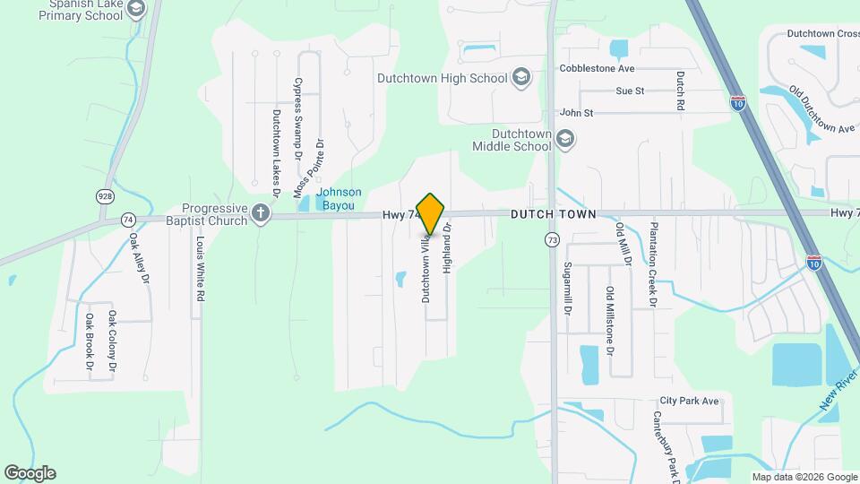 12468 Dutchtown Villa Dr Map and Location Details