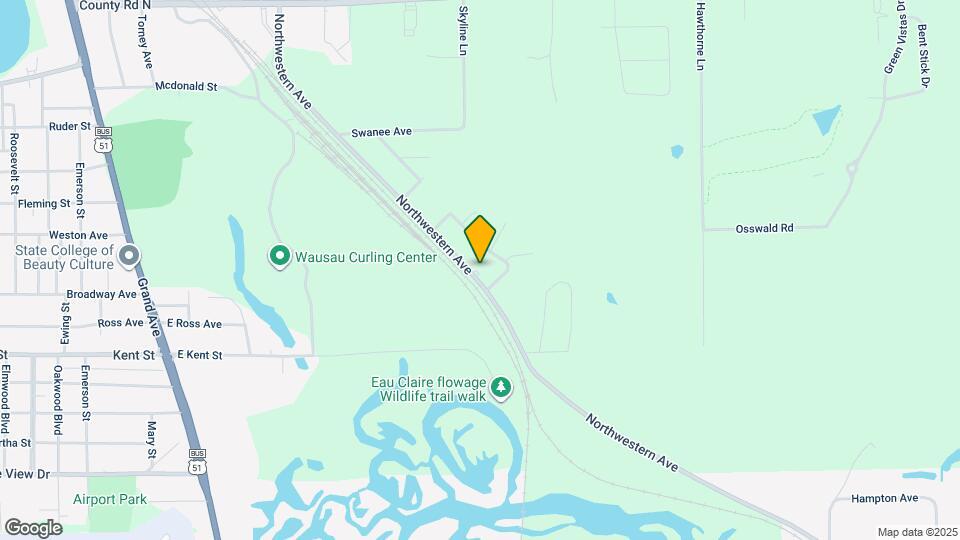 1933 Northwestern Ave Map and Location Details