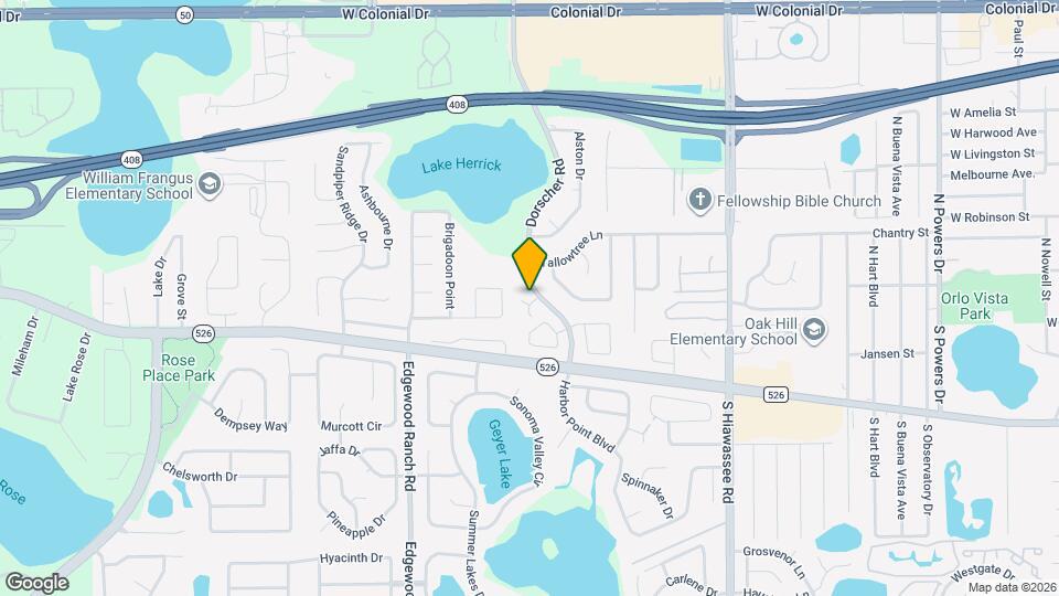 7405 Villas Oak Ct, Unit 7401 Mapa y Detalles de la Ubicación