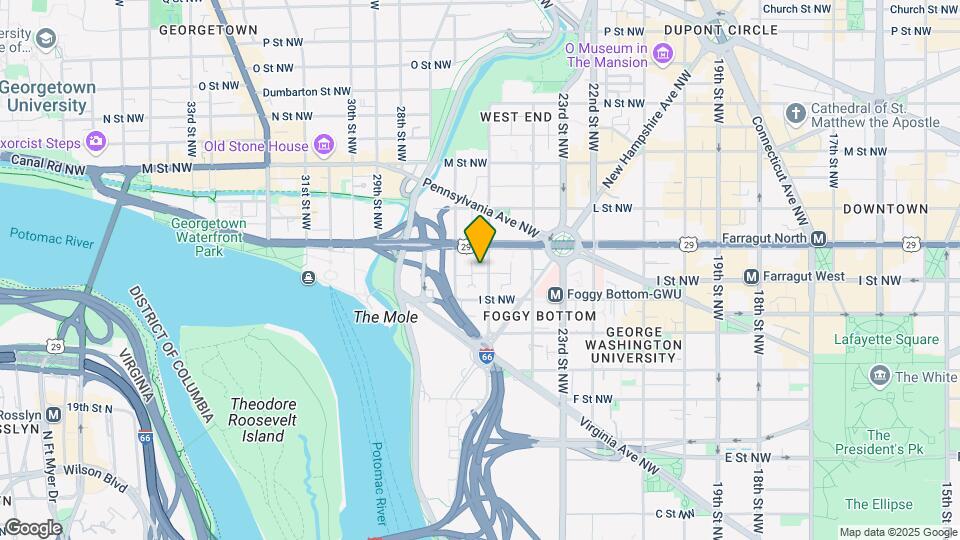 940 25th St NW Map and Location Details