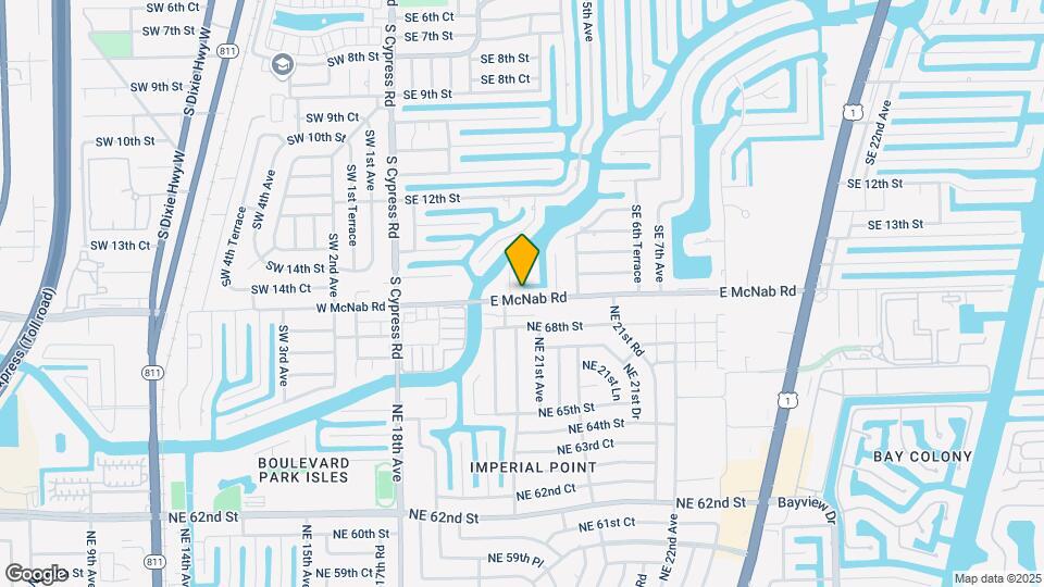 301 E McNab Rd Mapa y Detalles de la Ubicación