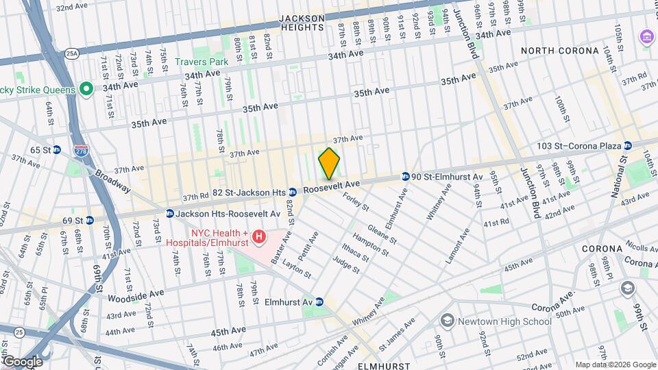 37-20 85th St Map and Location Details