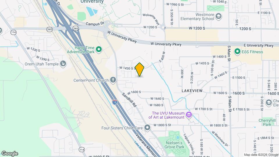 539 W 1520 S Map and Location Details