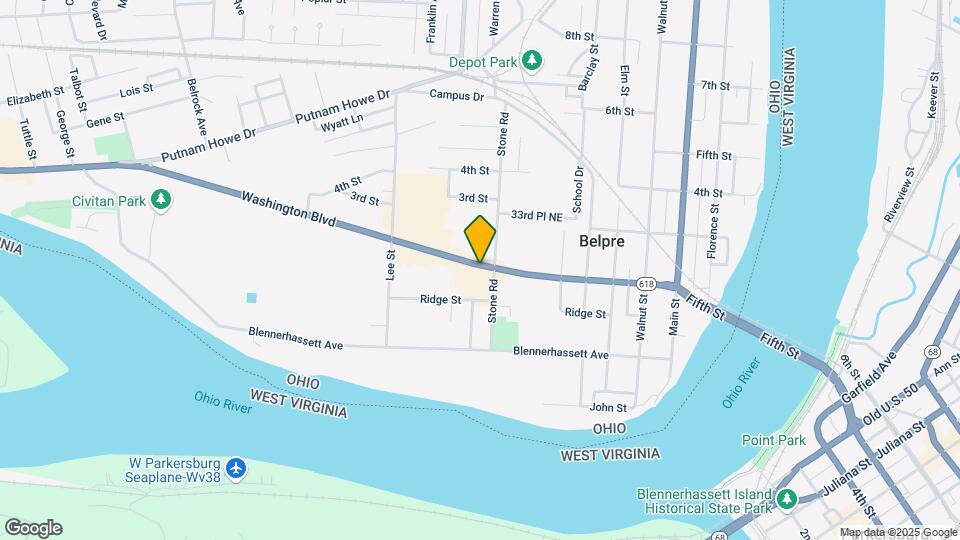 707 Washington Blvd Mapa y Detalles de la Ubicación