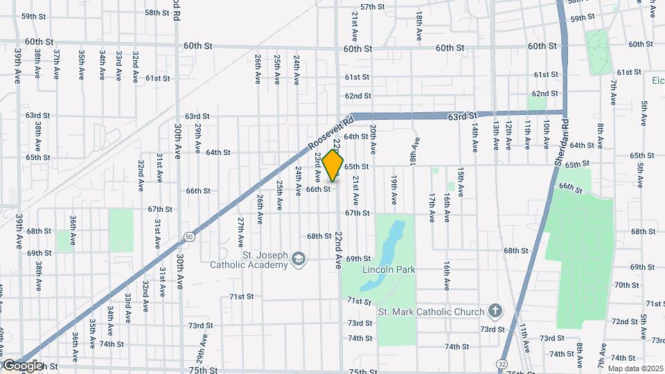 6526 22nd Ave Map and Location Details