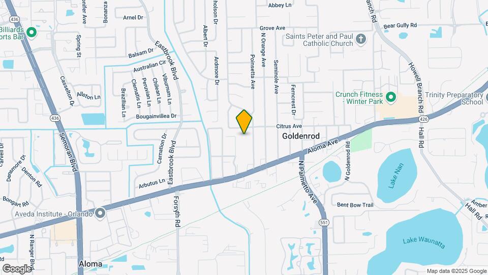 4968 Tangerine Ave Mapa y Detalles de la Ubicación