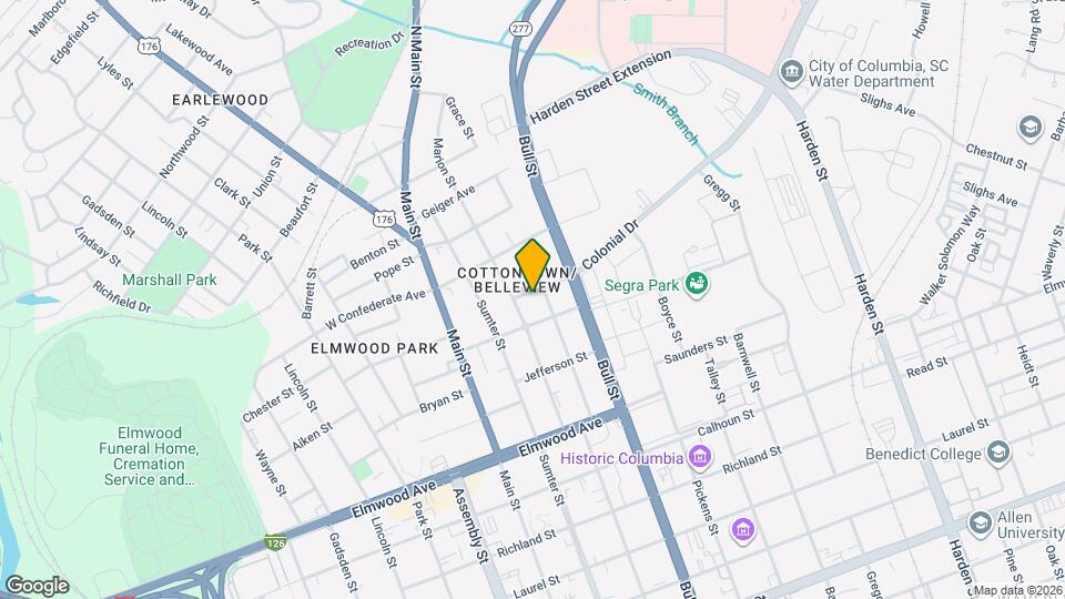 1402 Victoria St Map and Location Details