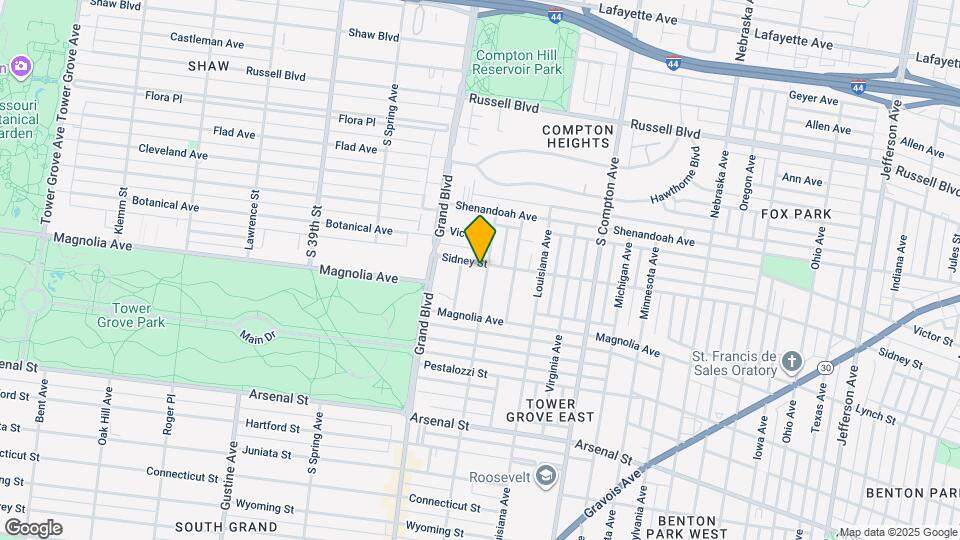 2605 Arkansas Ave, Unit 1 Map and Location Details