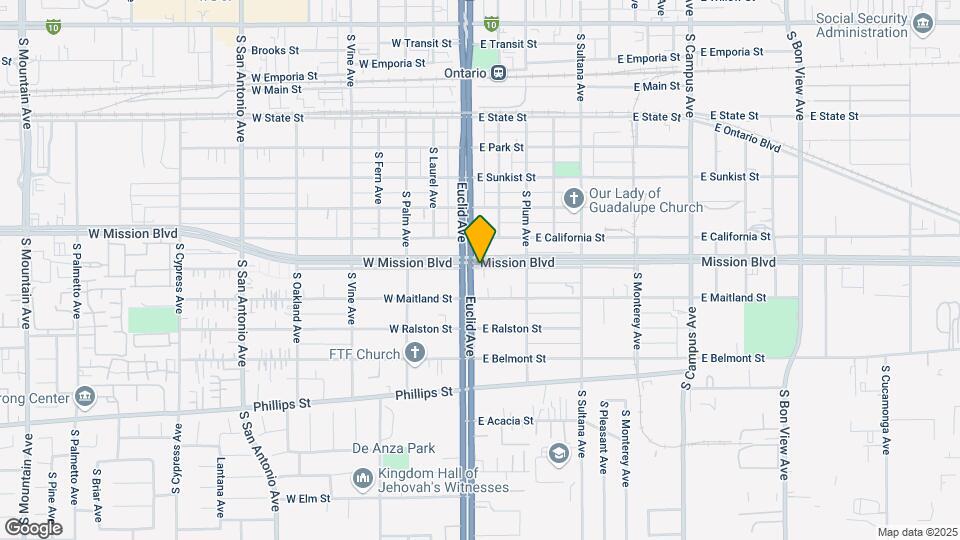 903 S Euclid Ave Mapa y Detalles de la Ubicación