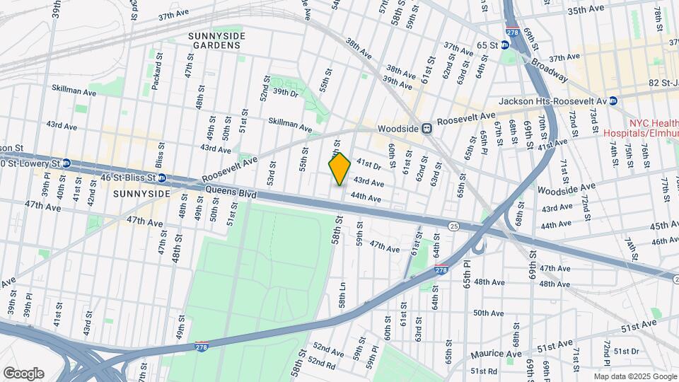 43-22 58th St Map and Location Details