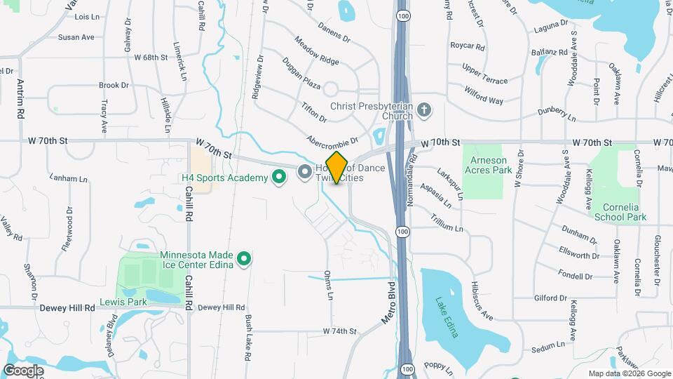 7100 Metro Blvd Map and Location Details