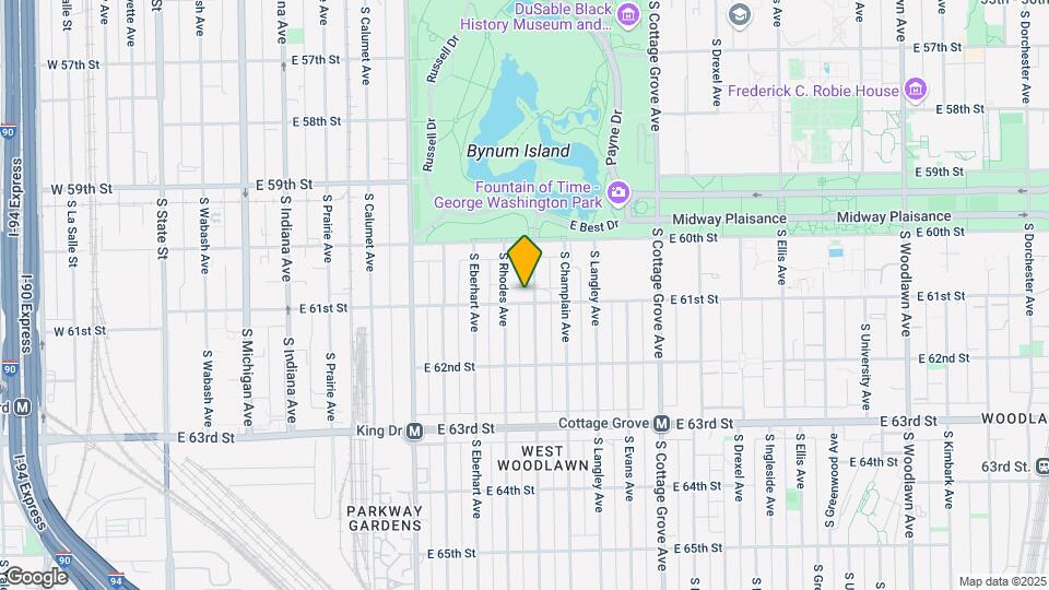 548 E 61st St, Unit #3 Map and Location Details