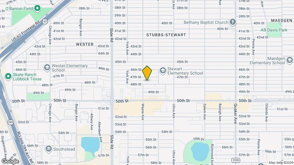 4926 48th St Mapa y Detalles de la Ubicación