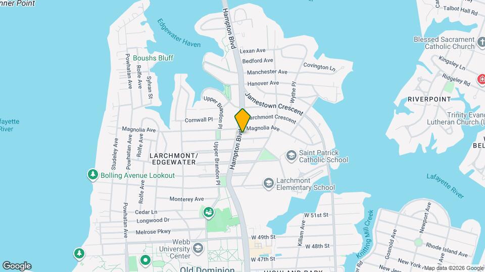 5800 Hampton Blvd Mapa y Detalles de la Ubicación