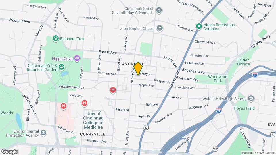 514 Prospect Pl Mapa y Detalles de la Ubicación