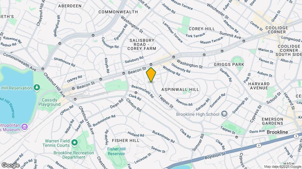 324 Tappan St, Unit 2 Map and Location Details