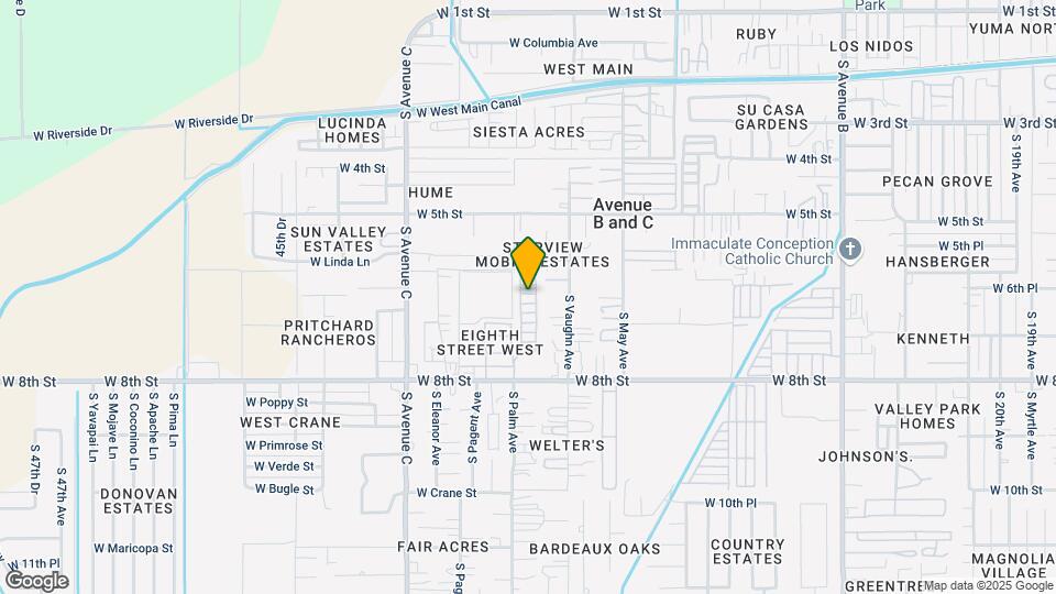 3550 W 8th St Map and Location Details