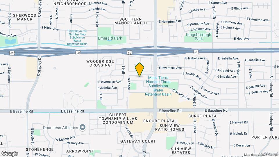 1860 E Inverness Ave Map and Location Details