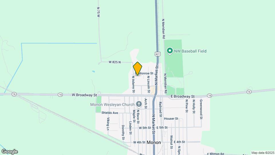 Monon Apartments Map and Location Details
