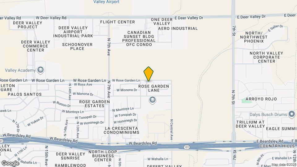 20835 N 2nd Ave Mapa y Detalles de la Ubicación