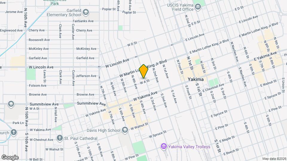 102 N 3rd Ave Map and Location Details