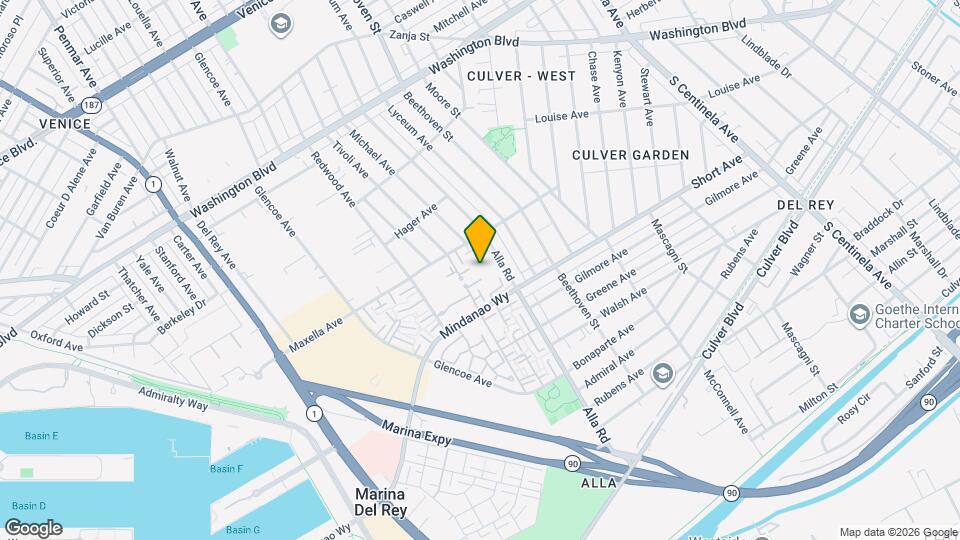 4305 Alla Rd Map and Location Details