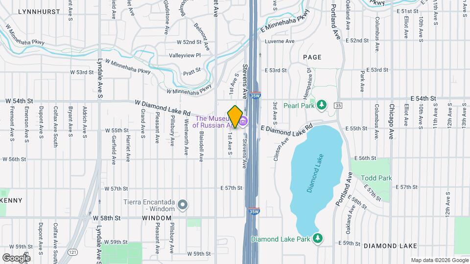 5505 1st Ave S Map and Location Details