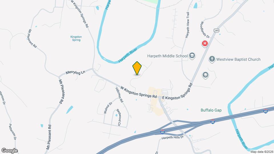 144 Scenic Harpeth Dr Map and Location Details