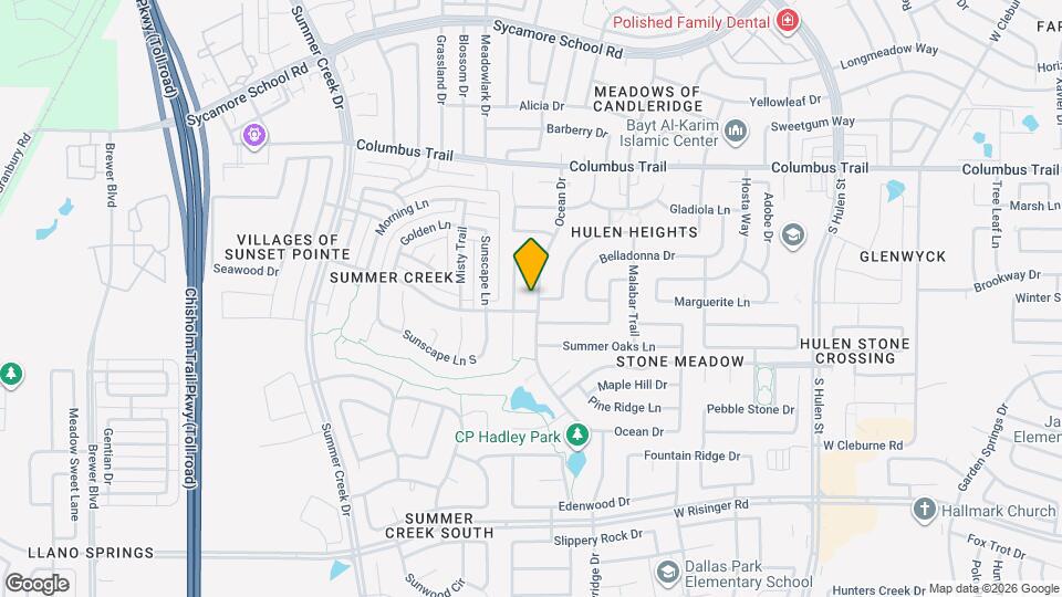 8036 Ocean Dr Map and Location Details