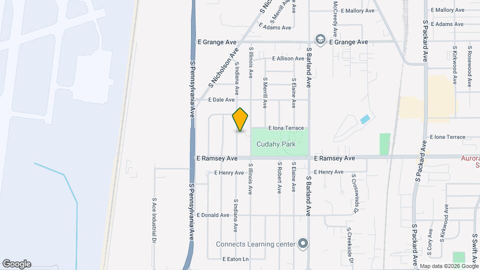 5822 S Indiana Ave Map and Location Details