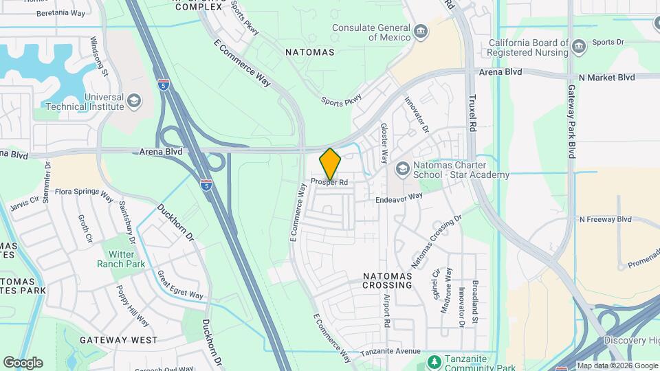 2540 Prosper Rd Map and Location Details