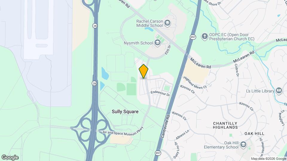 13632 Air and Space Museum Pkwy Map and Location Details