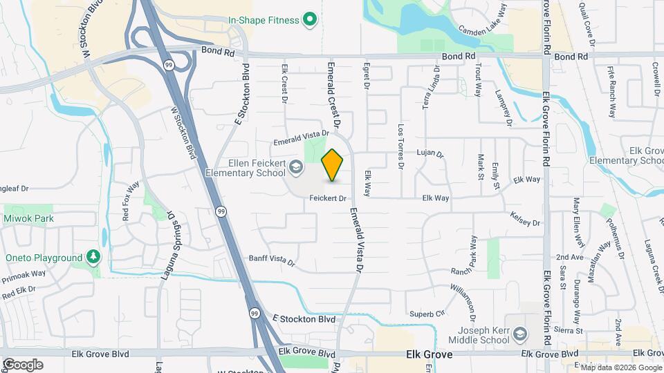 8608 Zircon Crest Ct Map and Location Details