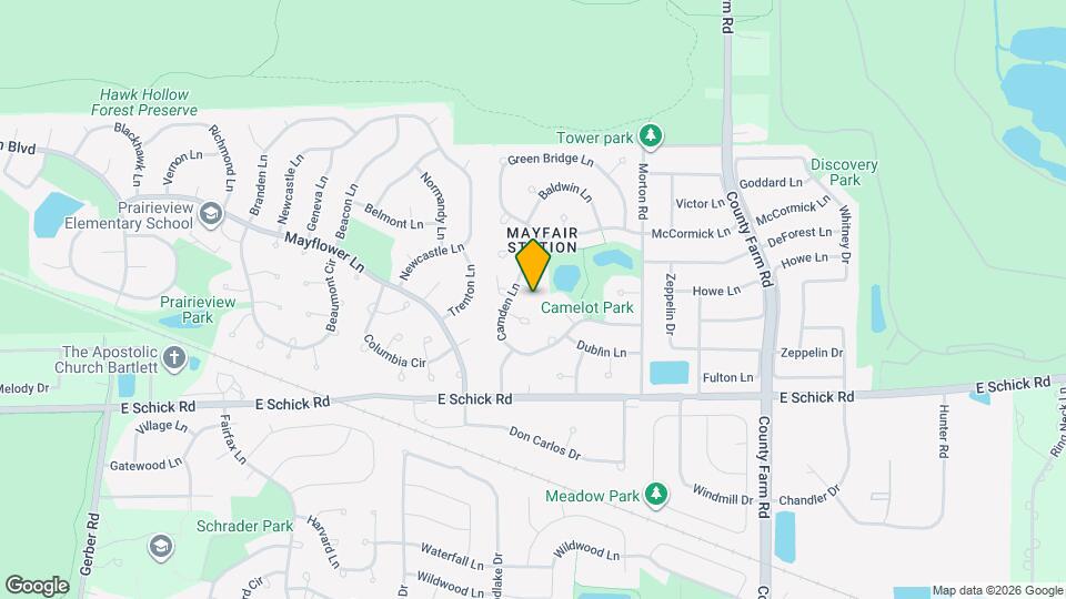 2131 Aberdeen Ct Map and Location Details