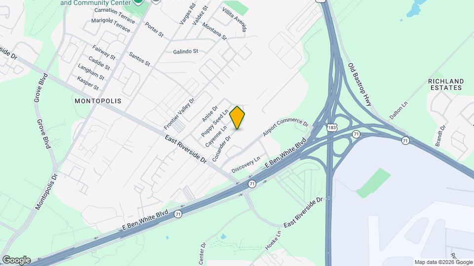 1513 Coriander Dr Map and Location Details