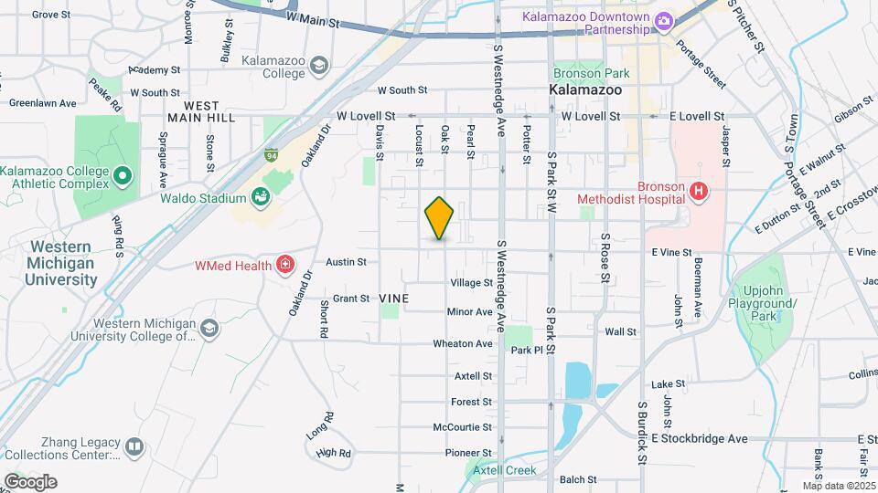 722 W Vine St, Unit 2 Map and Location Details