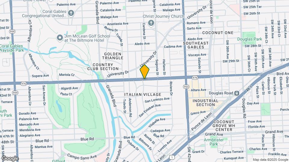 690 Bird Rd Map and Location Details